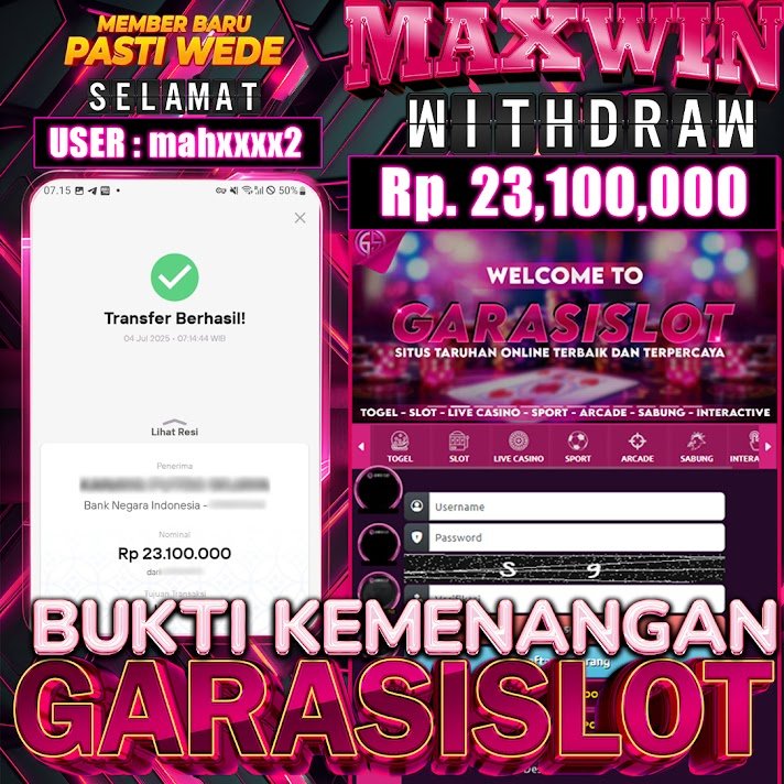 Jepe Paus bermain di situs gacor garasislot Bonanza Gold