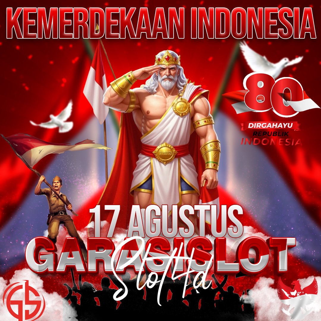 GARASISLOT >> 17 AGUSTUS ADA SALDO GRATIS TANPA DEPO