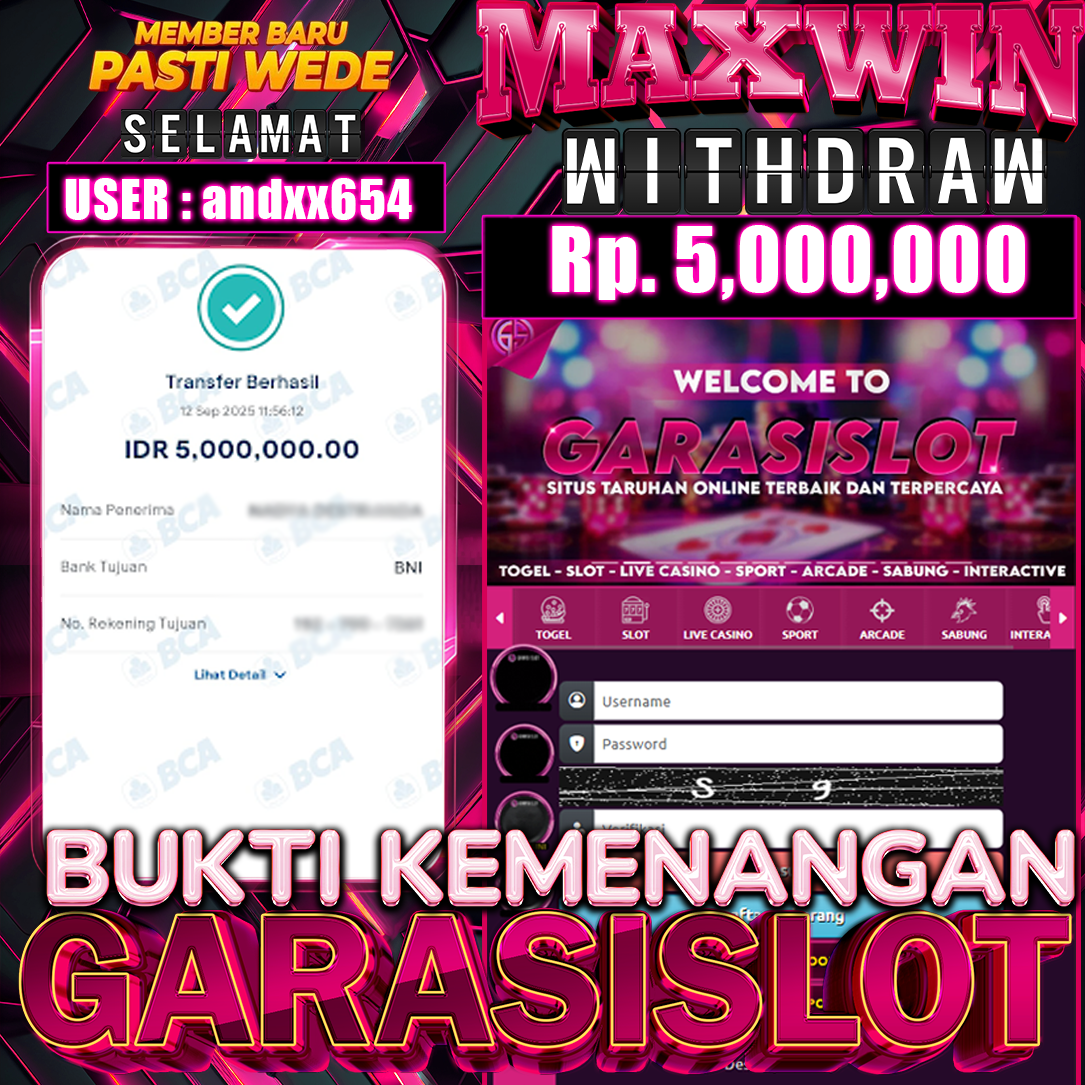 GARASISLOT Bukti kemenangan Mahjong Wins - Gong Xi Fa Cai