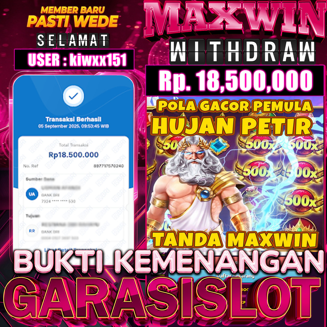 GARASISLOT Bukit kemenanganGates of Olympus 1000