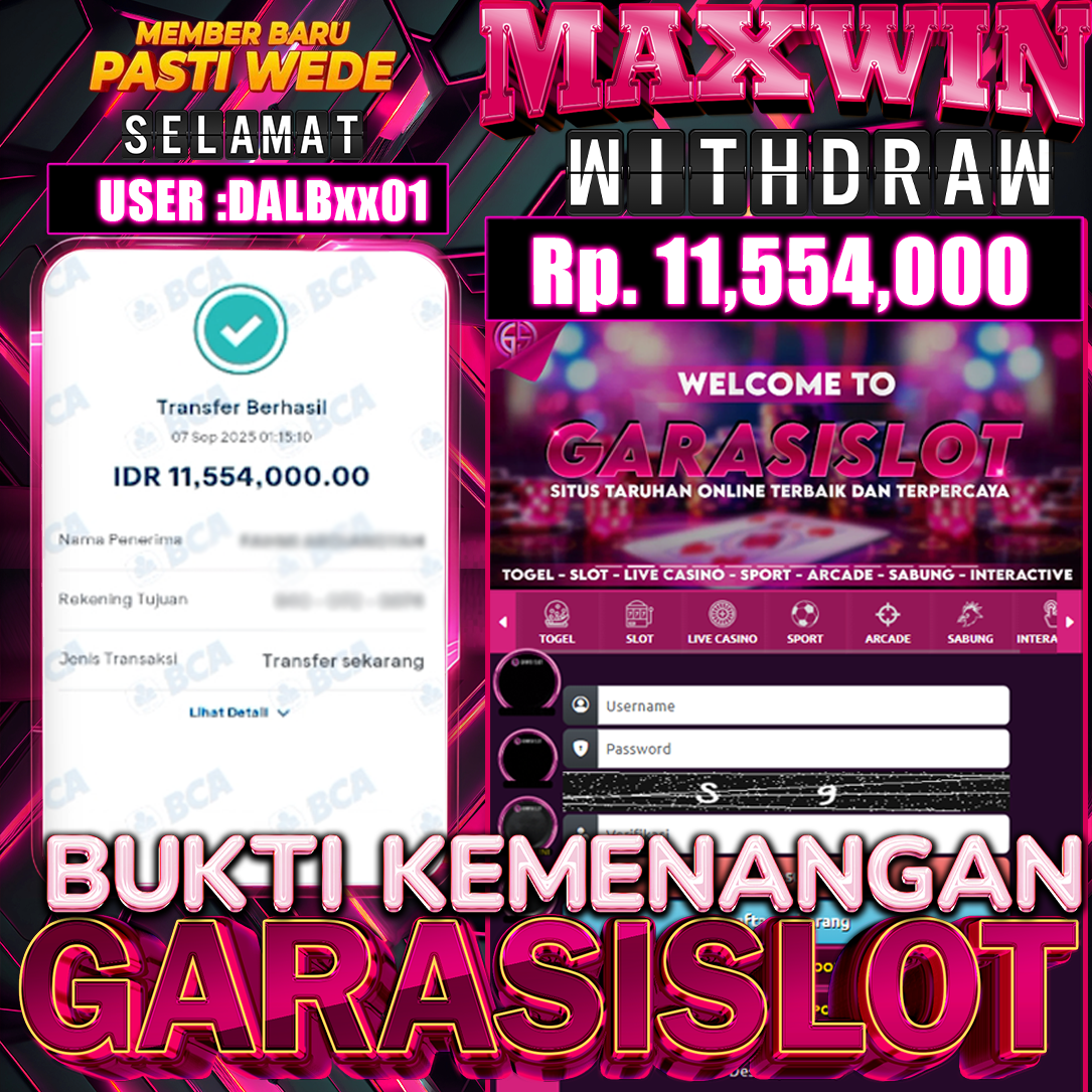 GARASISLOT Bukti kemenangan Sweet Bonanza Super Scatter
