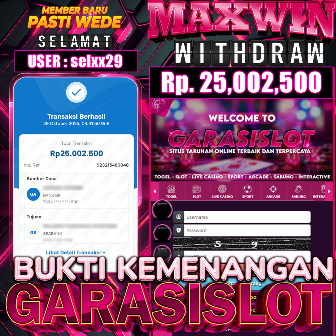 GARASISLOT Bukti kemenangan Fortune Tiger