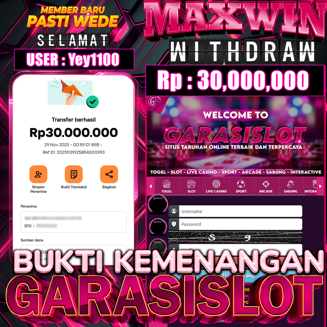 GARASISLOT Bukti kemenangan Gates of Gatot Kaca Super Scatter