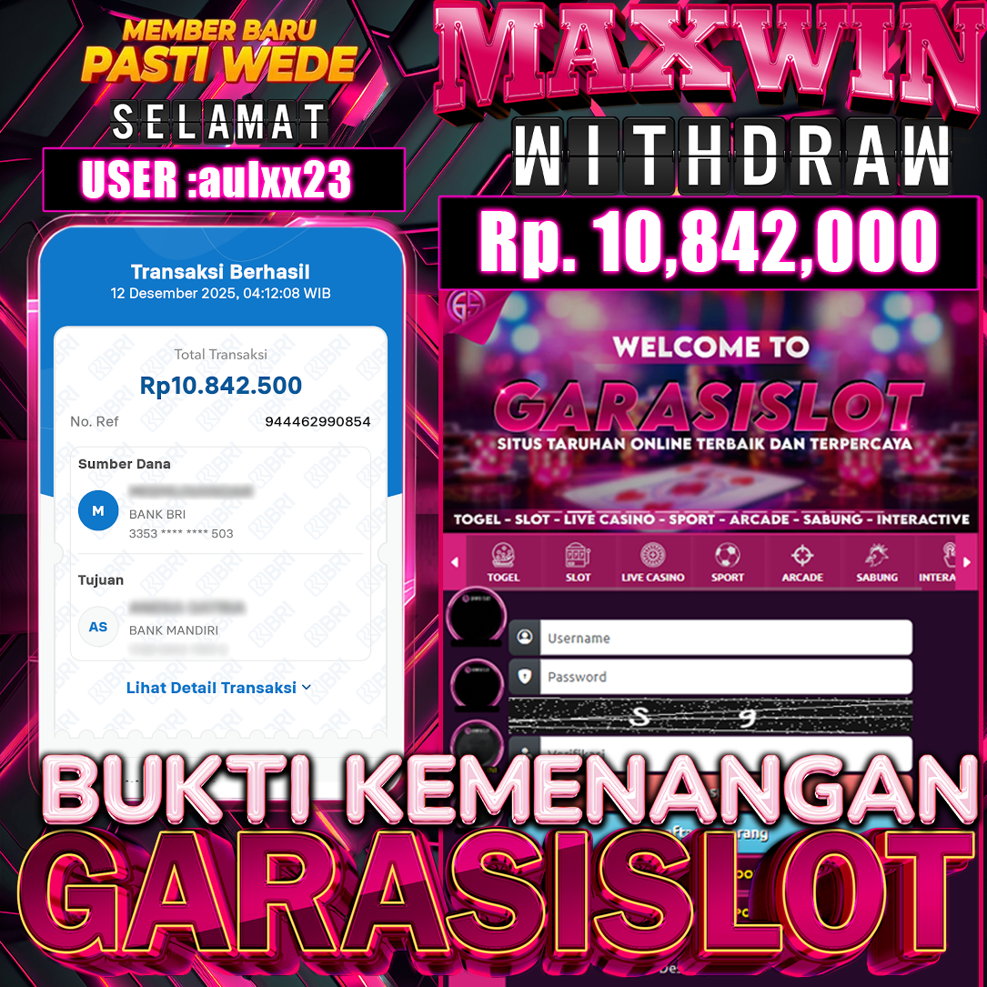 GARASISLOT Bukti kemenangan Lucky Fortune Tree