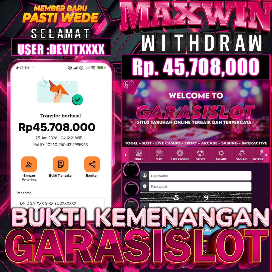 GARASISLOT Bukti Kemenangan Gates of Gatot Kaca 1000
